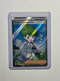 Wally's Compassion 176/132 Full Art Ultra Rare Pokemon Mega Evolution - Image 1