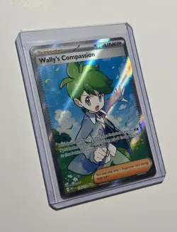 Wally's Compassion 176/132 Full Art Ultra Rare Pokemon Mega Evolution - Image 3