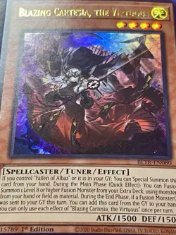 3x Blazing Cartesia, The Virtuous | BLTR-EN080 | UR | LP | 1st Edition | YuGiOh! - Image 4