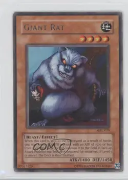 Giant Rat Unlimited YuGiOh Magic Ruler Booster #MRL-079 2002 READ - Image 1
