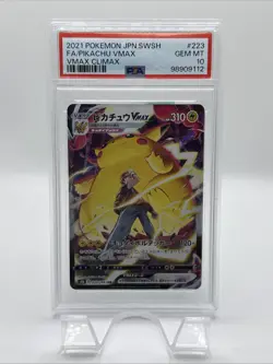 PSA 10 Pikachu VMAX 223/184 CSR 2021 Vmax Climax Pokemon Card Game Japanese - Image 3