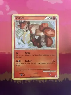Pokemon Card Vulpix Call Of Legends Common 75/95 Near Mint - Image 1