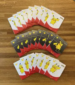 2021 McDonalds Pokemon Cards Happy Meal 25th Anniversary 25 packs sealed - Image 1