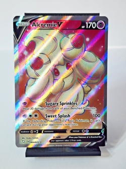 Alcremie V 064/072 Shining Fates NM Full Art Ultra Rare Pokemon Card - Image 1