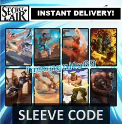 MAGIC MTGA MTG ARENA CODE CARD SECRET LAIR SLEEVES STREET FIGHTER INSTANT - Image 1