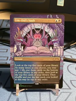 Lim-Dul's Vault FOIL MTG Secret Lair 30th Anniversary Countdown Kit English NM - Image 1