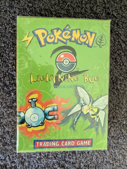 Pokemon Lightning Bug Theme Deck COMPLETE SEALED Include Plastic Protective Case - Image 1