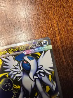 Mega Absol ex Full Art Ultra Rare 161/132 Pokemon Mega Evolution English - Image 3