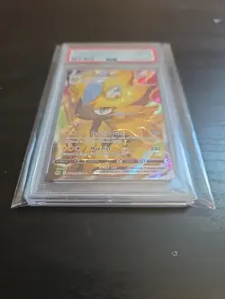 2023 Pokemon Sword & Shield Crown Zenith Zeraora VMAX Full Art GG42/GG70 PSA 10 - Image 2