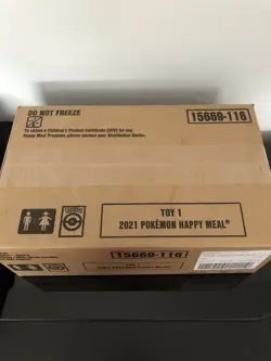 Pokemon 25th Anniversary McDonalds Promo Case 2021🔥150 PACKS 🔥- SEALED CASE‼ - Image 1