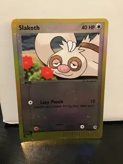 Slakoth 80/100 Pokemon Sandstorm Reverse Holo Common - Image 1