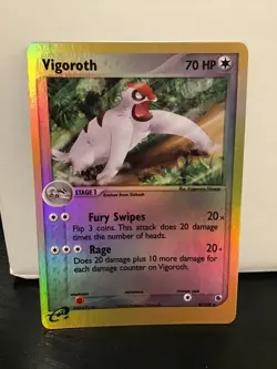 Vigoroth 47/109 Pokemon EX Ruby & Sapphire Reverse Holo Uncommon - Image 1