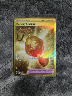 Bravery Charm 175/142SV07: Stellar Crown Holo Hyper Rare Pokemon TCG - Image 1