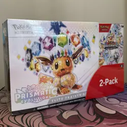 Pokemon TCG: Scarlet & Violet Prismatic Evolutions Costco 2-Pack - NEW - SEALED - Image 1