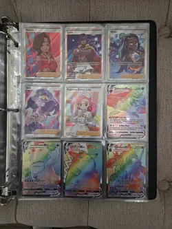 Pokemon - SWSH Vivid Voltage Complete Master Set 203/185 + Pikachu Rainbow Holo! - Image 1