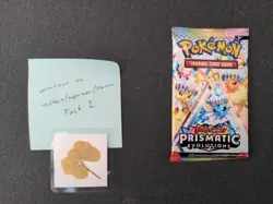 Pokemon Prismatic Evolutions Booster Pack - x1 NEW Factory Sealed English - Image 1