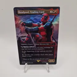 Deadpool Trading Card Secret Lair Drop (Rainbow Foil) - Image 1
