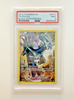 Pokemon Card Dialga Promo XY77 XY Black Star Promos ENG inglese Mint PSA 9 - Image 1