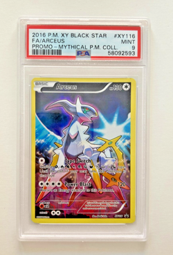 Pokemon Card Arceus XY116 Set XY Black Star Promos inglese Mint PSA 9 - Image 1