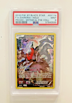 Pokemon Card Darkrai Holo Promo XY114 Black Star Promos ENG Mint PSA 9 - Image 1