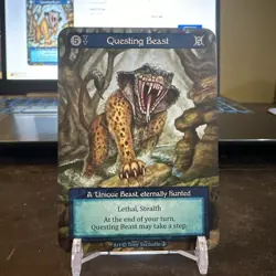 Questing Beast - Unique Beast - Sorcery: Arthurian Legends - Near Mint - Image 1