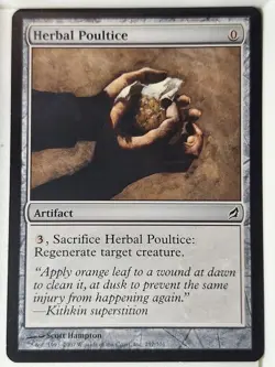 Herbal Poultice - Lorwyn - Magic the Gathering MTG Nice! - Image 1