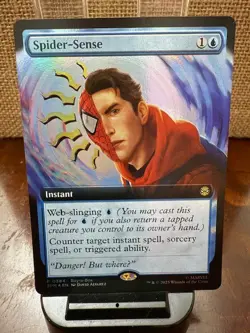 MTG Marvel's Spider-Man Spider-Sense "Buy-a-Box" Foil Promo 0284 NM/M+! - Image 1