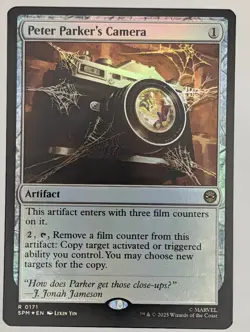 (Foil) Peter Parker's Camera (0171) Marvel's Spider-Man NM - Image 1