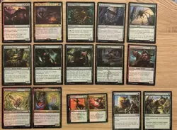 Budget Casual MTG Commander Deck Green Red Aggro Deck W Yaris Roar Of The Gods - Image 4