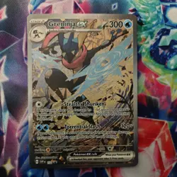 Pokemon TCG Greninja EX Black Star Promo Shrouded Fable SVP132 MINT/NM - Image 1