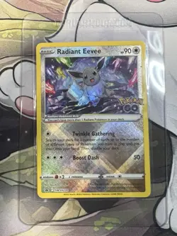 Pokemon TCG Radiant Eevee Sword & Shield SWSH230 Holo Promo - Image 1