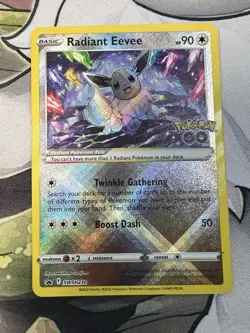 Pokemon TCG Radiant Eevee Sword & Shield SWSH230 Holo Promo - Image 3