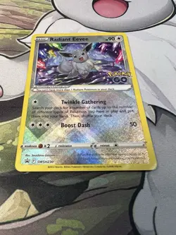 Pokemon TCG Radiant Eevee Sword & Shield SWSH230 Holo Promo - Image 4
