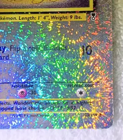 2002 Pokemon Legendary Collection Reverse Holo Meowth - Image 5