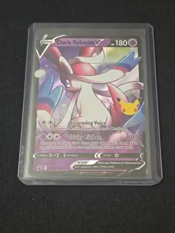 Dark Sylveon V SWSH134 Black Star Promo Holo Ultra Rare Pokemon TCG NM - Image 1