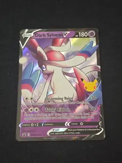 Dark Sylveon V SWSH134 Black Star Promo Holo Ultra Rare Pokemon TCG NM - Image 2