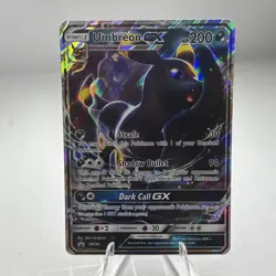 Pokemon TCG Umbreon GX Full Art Ultra Rare Holo SM36 Sun & Moon Black Star Promo - Image 1
