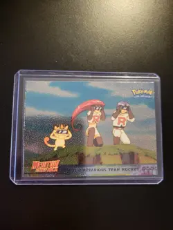 Pokemon The Nefarious Team Rocket 12 Topps Mewtwo Strikes Back HOLO FOIL - Image 1