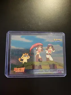 Pokemon The Nefarious Team Rocket 12 Topps Mewtwo Strikes Back HOLO FOIL - Image 2