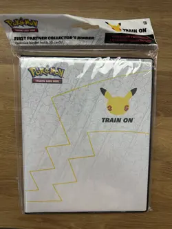 Pokemon 25th Anniversary Jumbo Pikachu First Partner Collector's Binder SEALED 820650809606 - Image 1