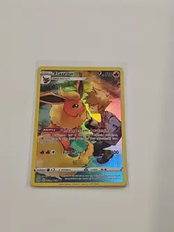 Pokemon TCG Flareon Sword & Shield: Brilliant Stars TG01/TG30 Holo Secret Rare - Image 1