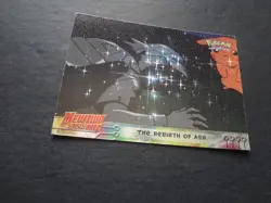 1999 Topps Pokemon First Movie Rebirth Ash Silver Sandpaper Foil #38 Black Logo - Image 1