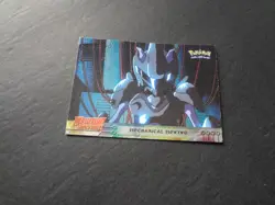 1999 Topps Pokemon First Movie Mechanical Mewtwo Silver Foil #6 Black Logo 1st - Image 1