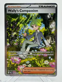 Wally's Compassion 186/132 Pokemon Mega Evolution SIR - Image 1