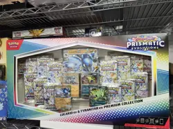 Lucario And Tyranitar Ex Pokemon TCG: Prismatic EX Premium Collection Box Set - Image 2