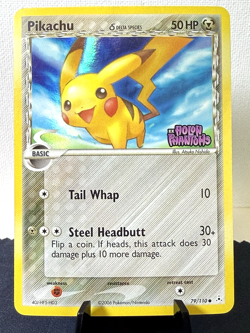 Pokemon TCG: 2006 EX Holon Phantoms Pikachu 79/110 Reverse Holo Stamped MP+ - Image 1
