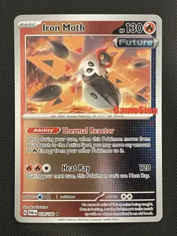 Iron Moth 028/182 Pokemon Paradox Rift Gamestop Stamped Promo NM - Image 1