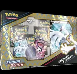 Pokemon TCG - Sword & Shield - Crown Zenith - Unown V Lugia V Special Collection - Image 1