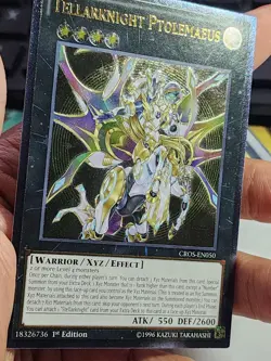 Yugioh Tellarknight Ptolemaeus Ultimate Rare 1st Edition - Image 3
