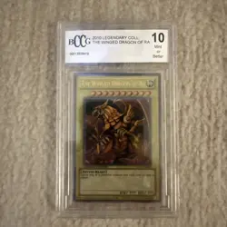 Winged Dragon of Ra Yu-Gi-Oh! Legendary Collection LC01-EN003 BCCG 10 - Image 1